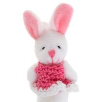 Artículo Colgante Bunny 5,5cm Rosa 9pcs