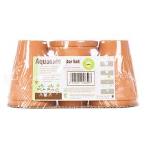 Artículo Depósito de agua Aquasafe con bebedero para insectos para jardín, balcón, terraza, 12 cm, 3 unidades