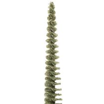 Artículo Árbol de Navidad artificial con base de madera para decoración navideña, 80 cm.