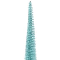 Artículo Árbol de Navidad artificial, delgado, con base de madera, 40 cm.