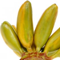 Racimo de plátano artificial, fruta decorativa, plátanos bebé L7–9cm