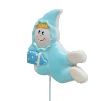 Baby deco enchufe rosa, azul 5cm L25cm 4pcs