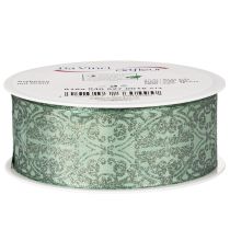 Artículo Cinta de regalo con estampado clásico para lazos y decoración, 40 mm x 15 m