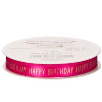 Artículo Cinta de regalo de feliz cumpleaños con letras festivas para decorar regalos de cumpleaños, 18 m