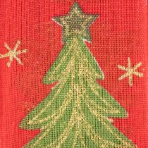 Artículo Árbol de Navidad con cinta de regalo y estrellas, 40 mm, 15 m