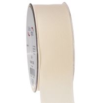 Artículo Cinta decorativa de terciopelo, ancha, para regalos y manualidades, 40 mm x 20 m