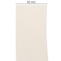 Artículo Cinta decorativa de terciopelo, ancha, para regalos y manualidades, 40 mm x 20 m