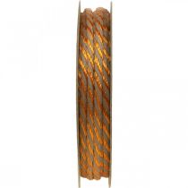 Cordón, cordón de bisutería, cordón dorado Colores naturales dorados L20m Ø4cm