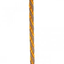 Cordón, cordón de bisutería, cordón dorado Colores naturales dorados L20m Ø4cm
