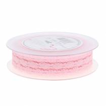 Artículo Cinta de encaje rosa, 20 mm x 20 m