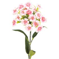 Artículo Clavel barbudo clavel artificial Rosa Melocotón 52cm