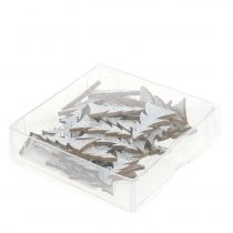 Artículo Árbol de Navidad brillante para esparcir 4cm 48 piezas