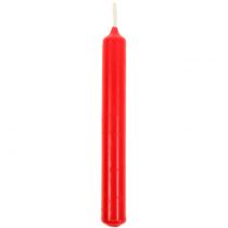 Velas de árbol rojas 20 piezas