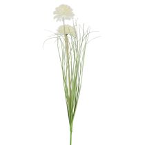 Flores artificiales bola flor allium cebolla ornamental artificial blanco 90cm