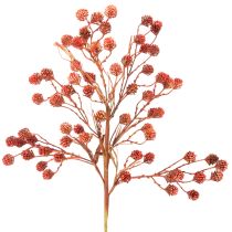Artículo Rama de bayas artificial, decoración otoñal realista, 68 cm.
