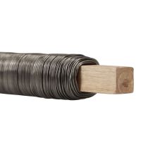 Artículo Alambre de bobinado alambre de encuadernación recocido azul 0,65mm 100g 3 piezas