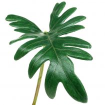 Artículo Hoja Filodendro 31cm Verde 12 uds