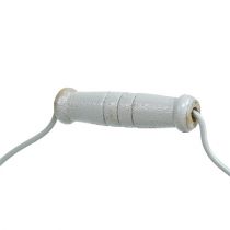 Artículo Cubo de hojalata blanco Ø14cm H12cm 6 piezas