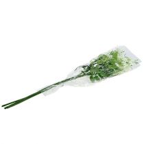 Artículo Rama floreciente Phlox flores artificiales blancas 78cm 3 piezas