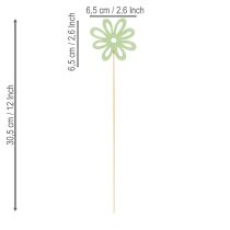 Artículo Palitos de flores decorativos para dar un toque primaveral a macetas y jarrones (16 piezas)