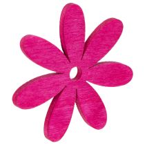 Artículo Flores decorativas como decoración dispersa para acentos estacionales creativos, 4 cm, 72 piezas