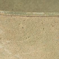 Artículo Cesta de flores, cesta colgante, jardín de decoración de metal Ø16cm H38cm