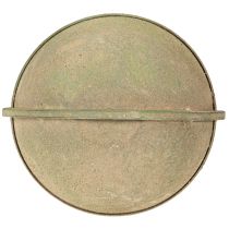 Artículo Cesta de flores, cesta colgante, jardín de decoración de metal Ø16cm H38cm