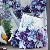 Maceta regadera hortensia decoración de jardín jardinera metal 15cm