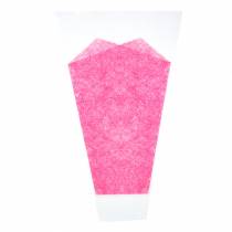 Artículo Bolsa de flores rosa L40cm B12-30cm 50pcs