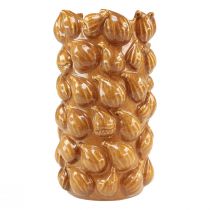 Artículo Florero florero de cerámica Mediterráneo Ø15cm H29cm