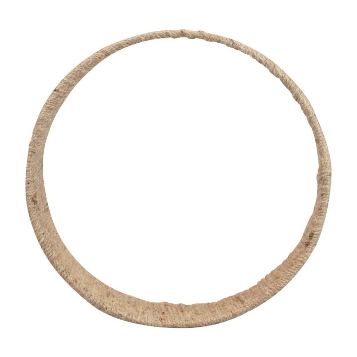 Decoración colgante estilo boho planta columpio decoración aro yute 31cm