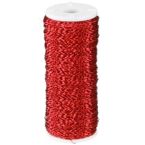 Artículo Hilo efecto caldo Ø0.30mm 100g/140m rojo