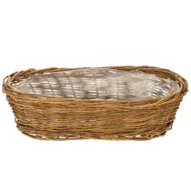 Artículo Cesta para pan ovalada de aproximadamente 30 cm sin pelar