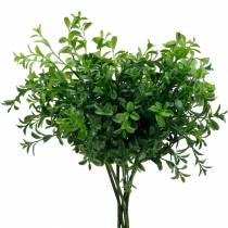 Artículo Caja de ramas de boj en púa planta verde artificial 6 piezas