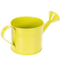Artículo Regadera decorativa colorida, Ø11cm, H9.5cm, para plantar, decoración de mesa primaveral, metal, juego de 8
