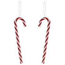 Árbol de navidad decoración bastón de caramelo 18cm 12pcs