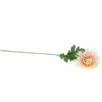 Artículo Rama de flor de crisantemo rosa artificial 64cm