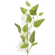 Artículo Rama de clemátide artificial con flores para una decoración elegante y de bajo mantenimiento, 81 cm, 2 piezas