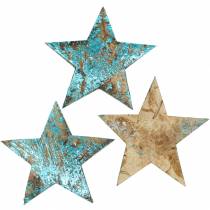 Artículo Estrella de coco azul 5cm 50pcs decoración de mesa de estrellas dispersas