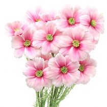 Artículo Cosmea artificial rosa 77cm 3uds