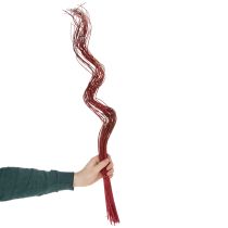 Artículo Rama decorativa seca de sauce rizado para floristería creativa y decoración del hogar, 80 cm, 70 g