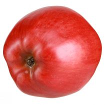 Artículo Manzana decorativa roja, fruta decorativa, maniquí de comida, 9 cm