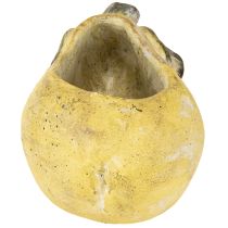 Artículo Maceta decorativa de pera otoñal de hormigón de 25 x 13 x 11 cm