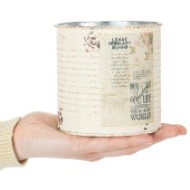 Artículo Juego de macetas para balcón y jardín, jardineras decorativas, estilo vintage, 15 cm, 3 piezas