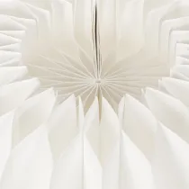 Artículo Anillo de papel de nido de abeja redondo grande con forma de calabaza para flores secas y decoración otoñal, 24 cm, 4 unidades.
