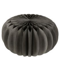 Artículo Decoración de mesa de papel con forma de panal de calabaza, plegable, redonda, 34 cm, 2 piezas