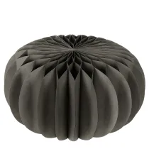 Artículo Decoración de mesa de papel con forma de panal de calabaza, plegable, redonda, 34 cm, 2 piezas