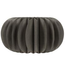 Artículo Decoración de mesa de papel con forma de panal de calabaza, plegable, redonda, 34 cm, 2 piezas