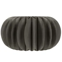 Artículo Decoración de mesa de papel con forma de panal de calabaza, plegable, redonda, 34 cm, 2 piezas