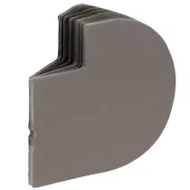 Artículo Decoración de mesa de papel con forma de panal de calabaza, plegable, redonda, 34 cm, 2 piezas